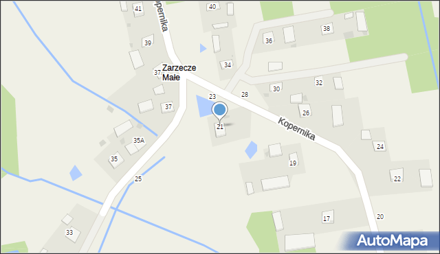 Radgoszcz, Kopernika Mikołaja, 21, mapa Radgoszcz