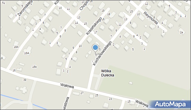 Radomyśl Wielki, Kochanowskiego Jana, 3, mapa Radomyśl Wielki