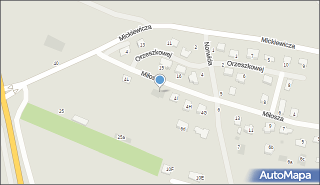 Radymno, Kochanowskiego Jana, 4L, mapa Radymno