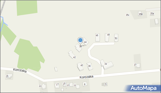 Rajsko, Korczaka Janusza, 38, mapa Rajsko