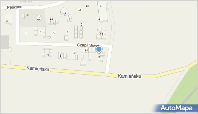 Rewal, Kormoranów, 2a, mapa Rewal