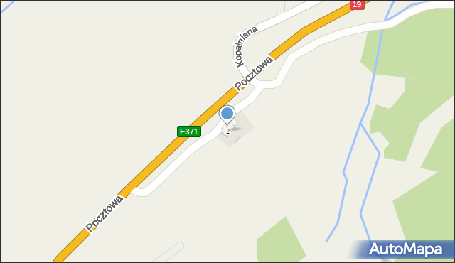 Równe, Kopalniana, 2, mapa Równe