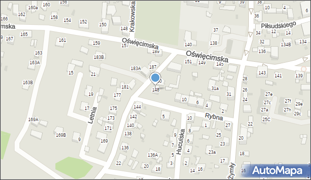 Ruda Śląska, Kochłowicka, 148, mapa Rudy Śląskiej