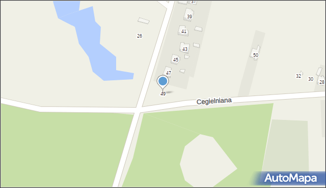 Rudniki, Kościuszki Tadeusza, gen., 49, mapa Rudniki