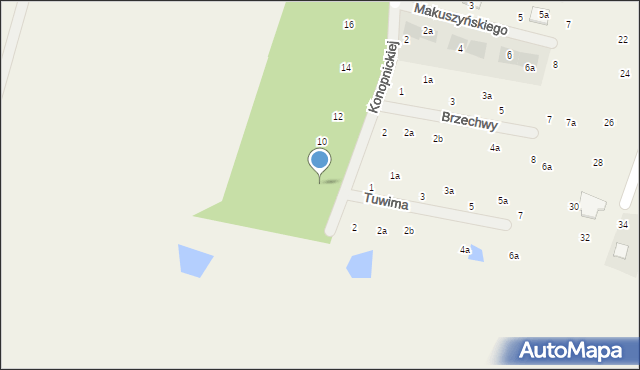 Rudunki, Konopnickiej Marii, 8, mapa Rudunki