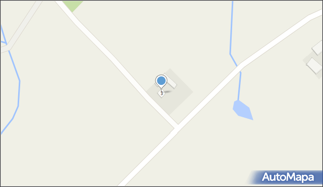 Rybno, Kolonia, 3, mapa Rybno