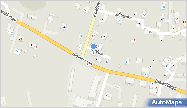 Rymanów, Kolejowa, 2, mapa Rymanów