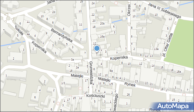 Rzeszów, Kopernika Mikołaja, 5, mapa Rzeszów