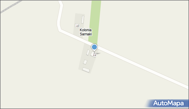 Sarnaki, Konopnickiej Marii, 11, mapa Sarnaki