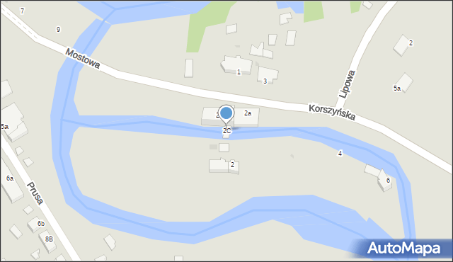 Sępopol, Korszyńska, 2C, mapa Sępopol