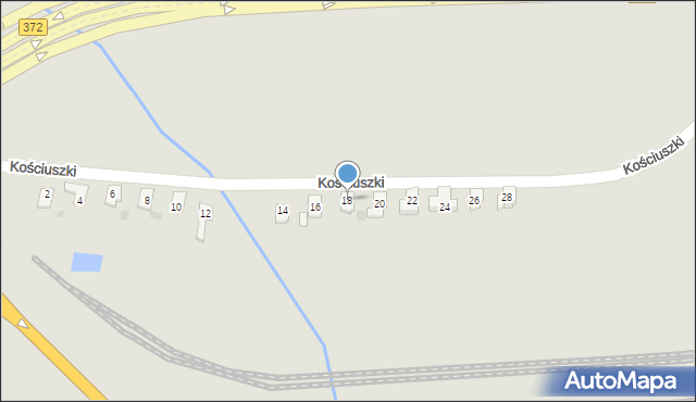 Siechnice, Kościuszki Tadeusza, gen., 18, mapa Siechnice