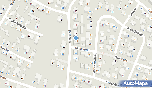 Siedlce, Korczaka Janusza, 31, mapa Siedlce