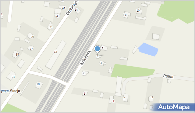 Siemiatycze-Stacja, Kolejowa, 4, mapa Siemiatycze-Stacja