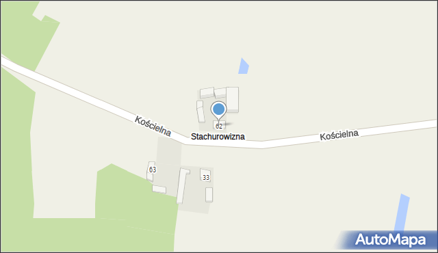 Siemkowice, Kościelna, 62, mapa Siemkowice