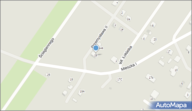 Sierpc, Konrada I Mazowieckiego, 14, mapa Sierpc