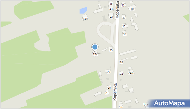 Skarżysko-Kamienna, Kopernika Mikołaja, 35a, mapa Skarżysko-Kamienna