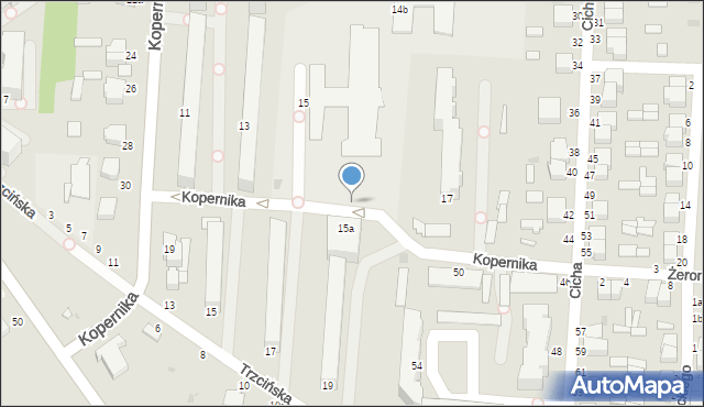 Skierniewice, Kopernika Mikołaja, 15, mapa Skierniewic