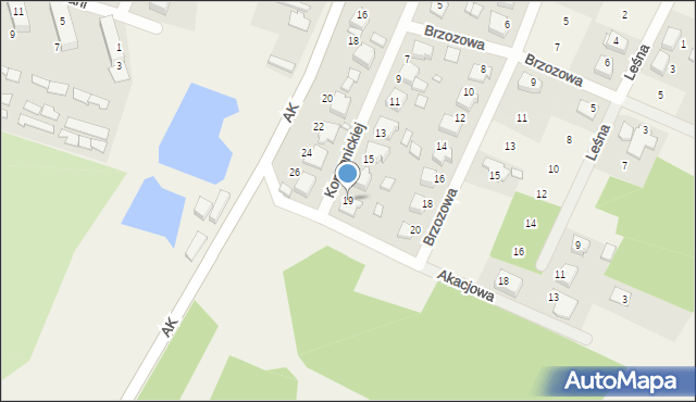 Skorogoszcz, Konopnickiej Marii, 19, mapa Skorogoszcz