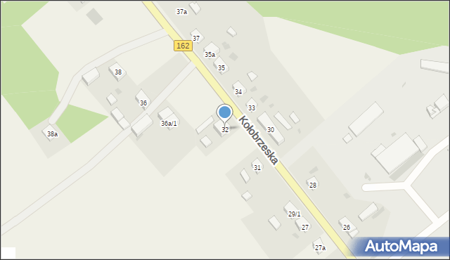 Sławoborze, Kołobrzeska, 32, mapa Sławoborze