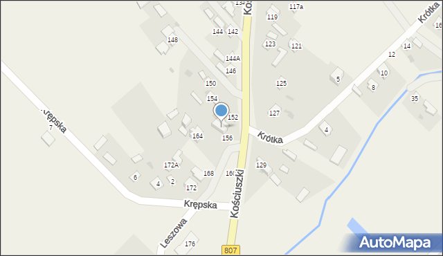 Sobolew, Kościuszki Tadeusza, gen., 158, mapa Sobolew