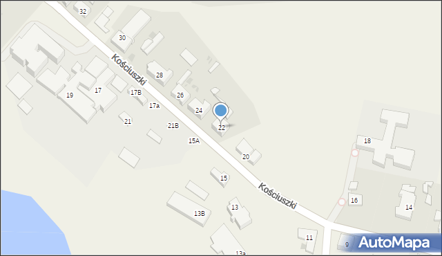 Sobowidz, Kościuszki Tadeusza, gen., 22, mapa Sobowidz
