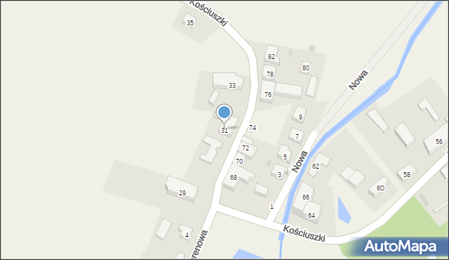 Sobowidz, Kościuszki Tadeusza, gen., 31, mapa Sobowidz