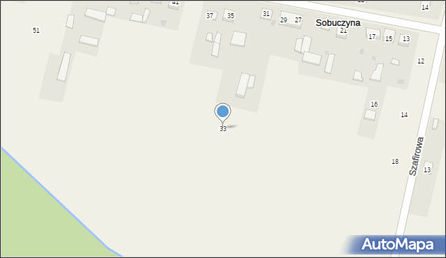 Sobuczyna, Konwaliowa, 33, mapa Sobuczyna