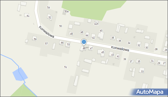 Sobuczyna, Konwaliowa, 49, mapa Sobuczyna