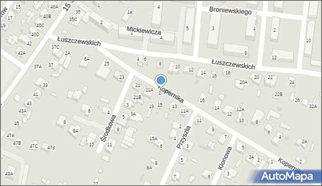 Sochaczew, Kopernika Mikołaja, 17, mapa Sochaczew