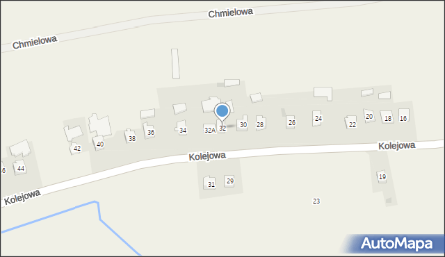 Sośnica, Kolejowa, 32, mapa Sośnica