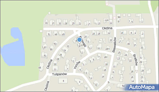 Sosnowiec, Konwalii, 4, mapa Sosnowca