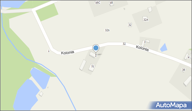 Sosnówka, Kolonia, 2, mapa Sosnówka