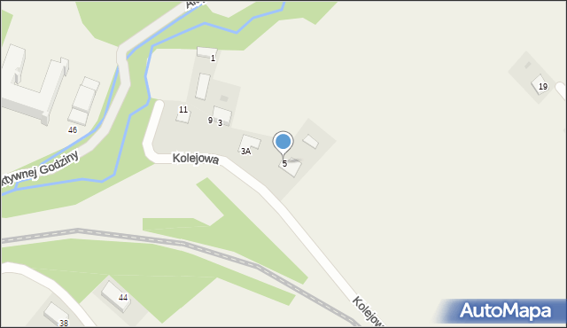Spytkowice, Kolejowa, 5, mapa Spytkowice