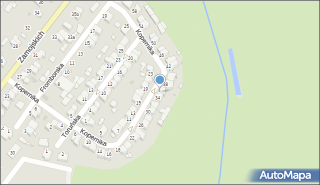 Środa Wielkopolska, Kopernika Mikołaja, 36, mapa Środa Wielkopolska