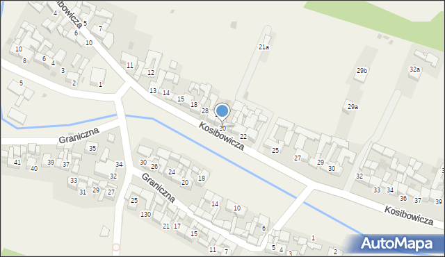 Sromowce Wyżne, Kosibowicza J., ks., 20, mapa Sromowce Wyżne