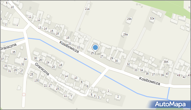 Sromowce Wyżne, Kosibowicza J., ks., 26, mapa Sromowce Wyżne