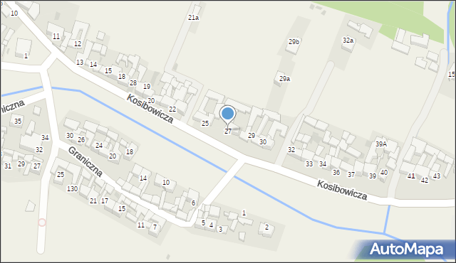 Sromowce Wyżne, Kosibowicza J., ks., 27, mapa Sromowce Wyżne