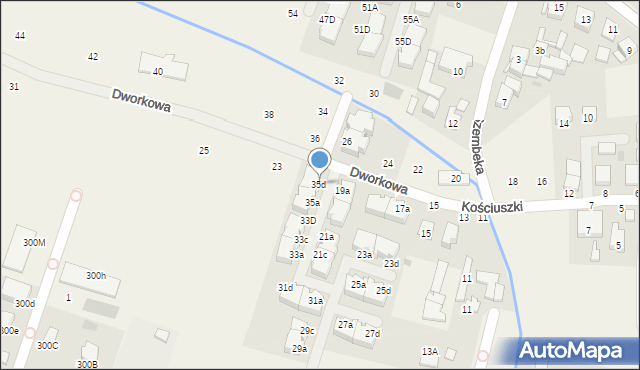 Stare Babice, Kościuszki Tadeusza, gen., 21, mapa Stare Babice