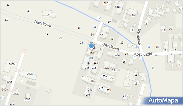 Stare Babice, Kościuszki Tadeusza, gen., 35A, mapa Stare Babice