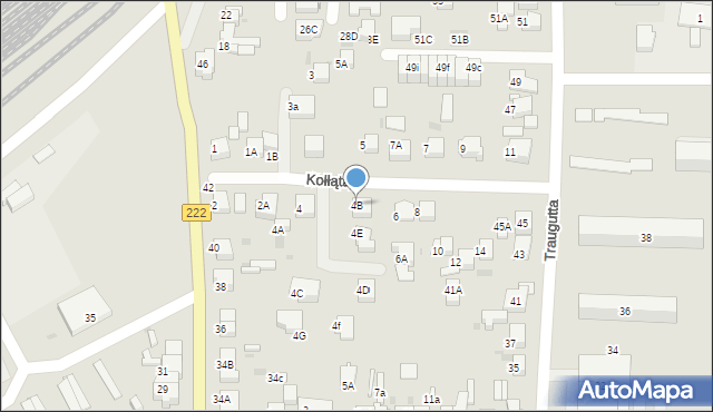 Starogard Gdański, Kołłątaja Hugo, 4B, mapa Starogard Gdański
