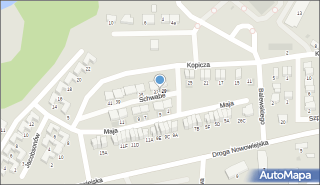 Starogard Gdański, Kopicza Józefa, dr., 31, mapa Starogard Gdański