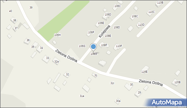 Staszów, Kolejowa, 108G, mapa Staszów