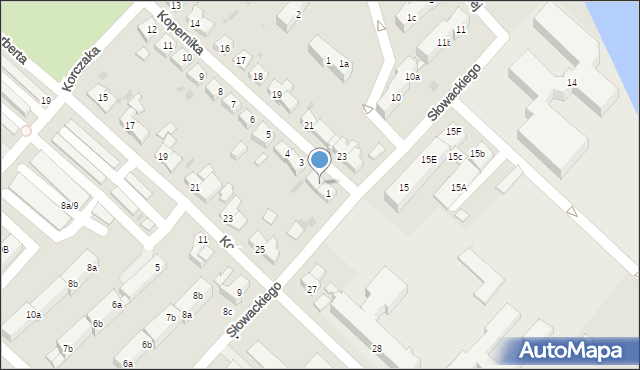 Strzelce Krajeńskie, Kopernika Mikołaja, 2, mapa Strzelce Krajeńskie