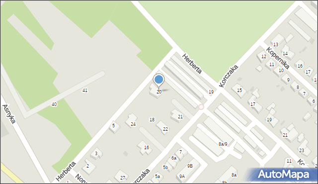 Strzelce Krajeńskie, Korczaka Janusza, 20, mapa Strzelce Krajeńskie