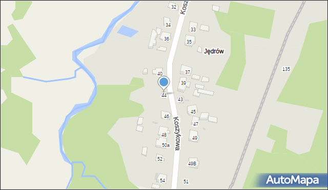 Suchedniów, Koszykowa, 44, mapa Suchedniów