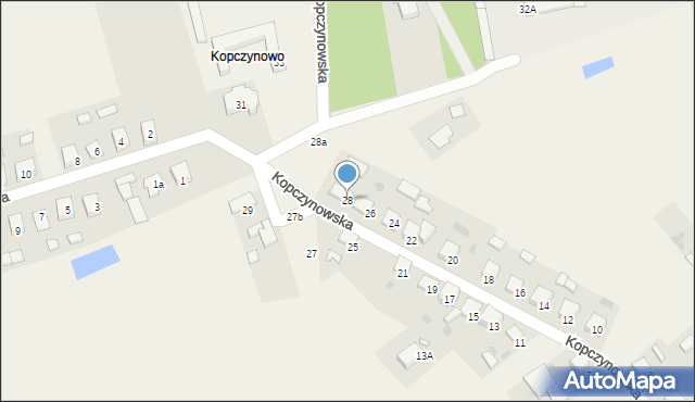 Sulęcinek, Kopczynowska, 28, mapa Sulęcinek