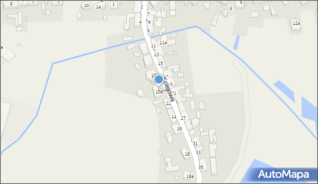 Sułów, Kolejowa, 10a, mapa Sułów