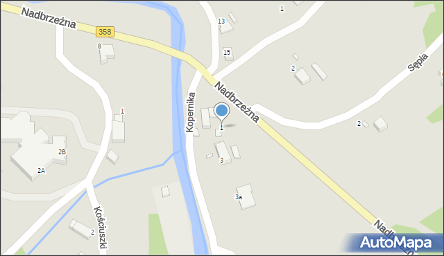 Świeradów-Zdrój, Kopernika Mikołaja, 1, mapa Świeradów-Zdrój