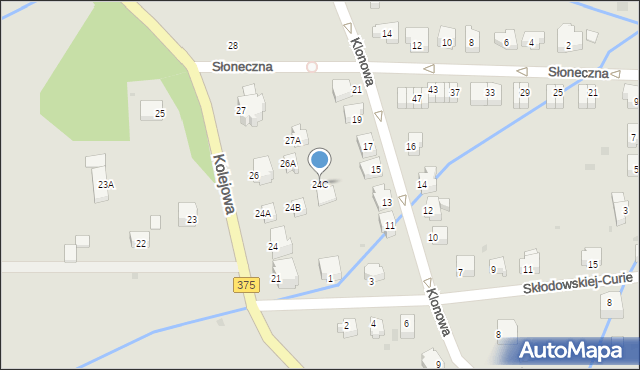 Szczawno-Zdrój, Kolejowa, 24C, mapa Szczawno-Zdrój