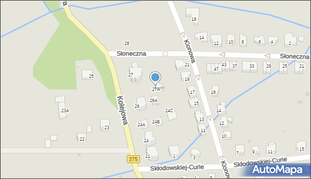 Szczawno-Zdrój, Kolejowa, 27A, mapa Szczawno-Zdrój